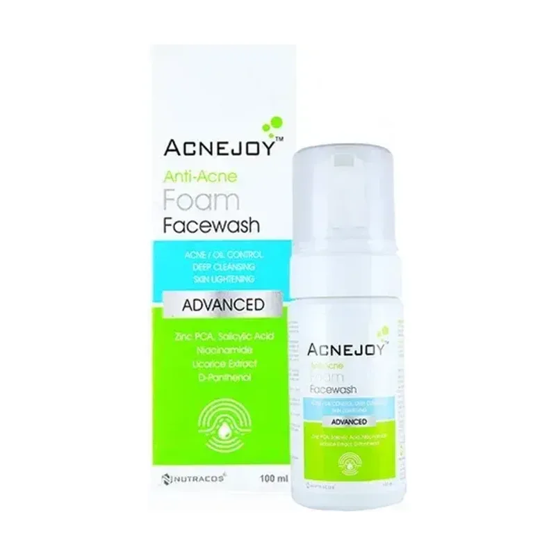 Acnejoy Advanced Anti-Acne Foam Facewash