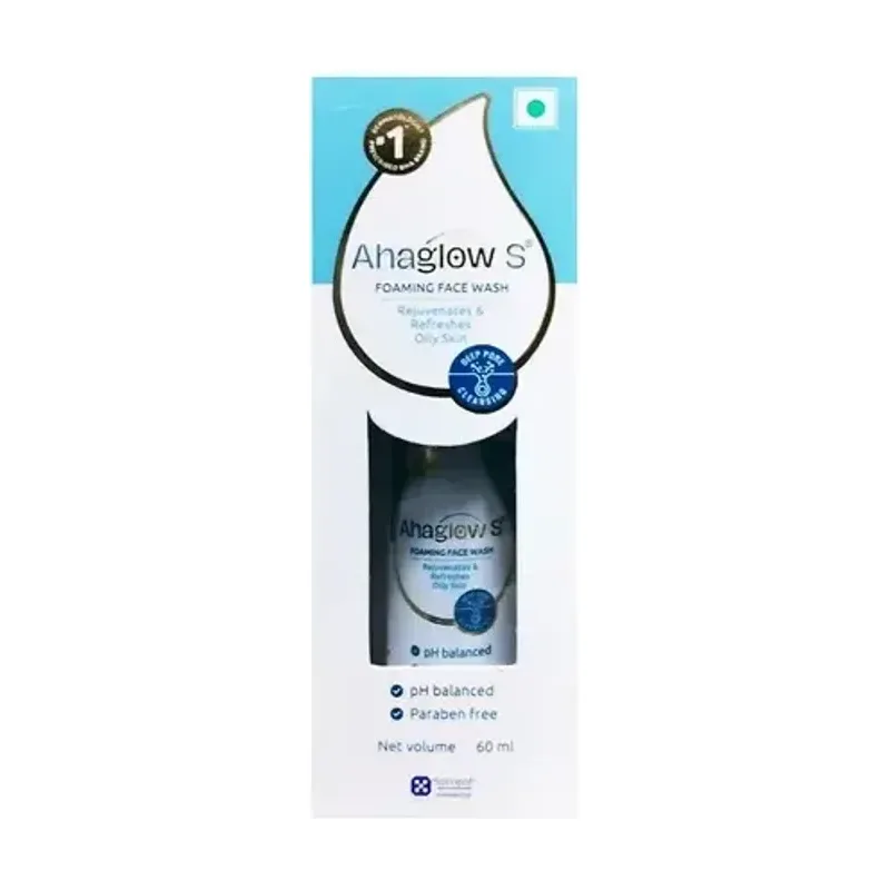 Ahaglow S Foaming Face Wash