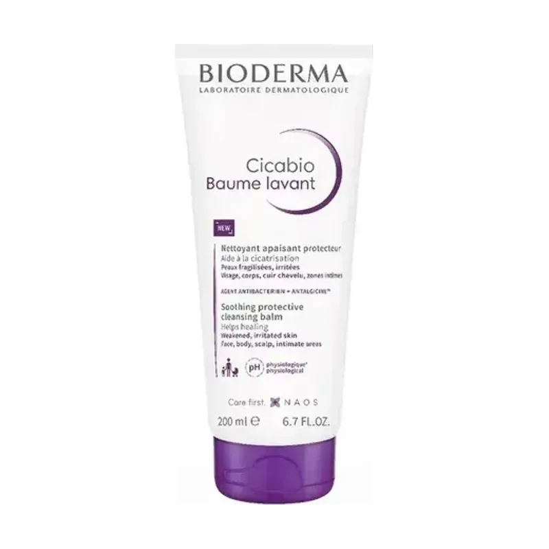 Bioderma Cicabio Baume Lavant Soothing Protective Cleansing Balm
