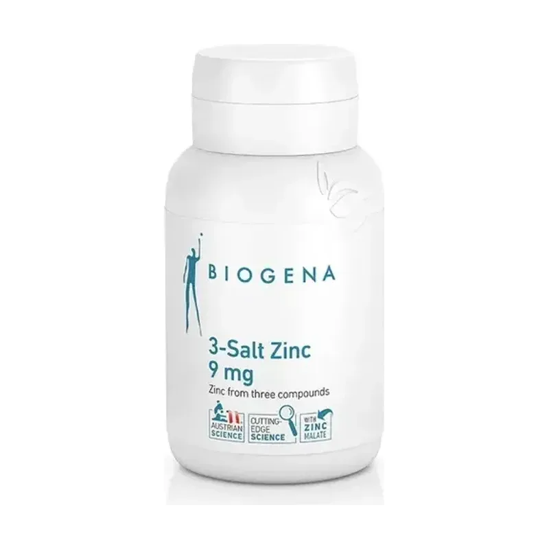 Biogena 3-Salt Zinc 9mg Food Supplement Capsule