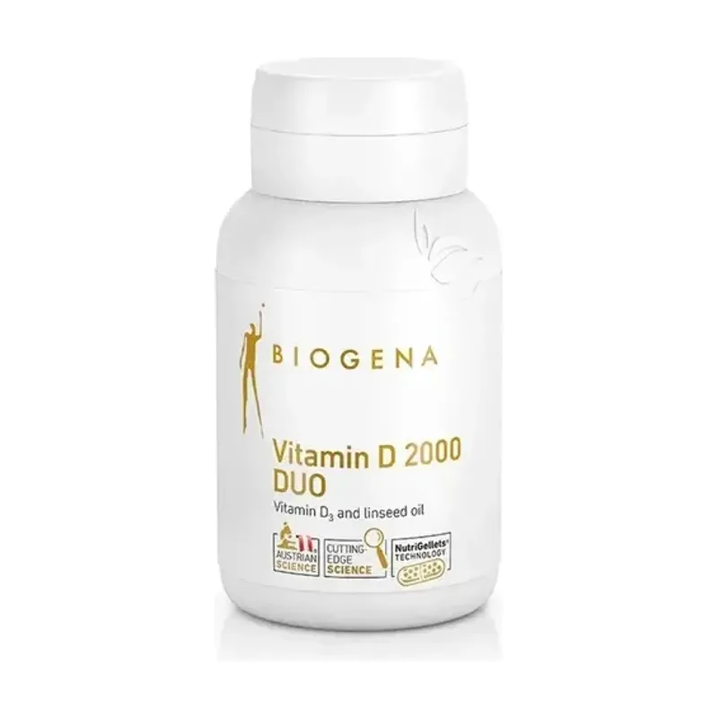 Biogena Vitamin D 2000 Duo Gold Food Supplement Capsule