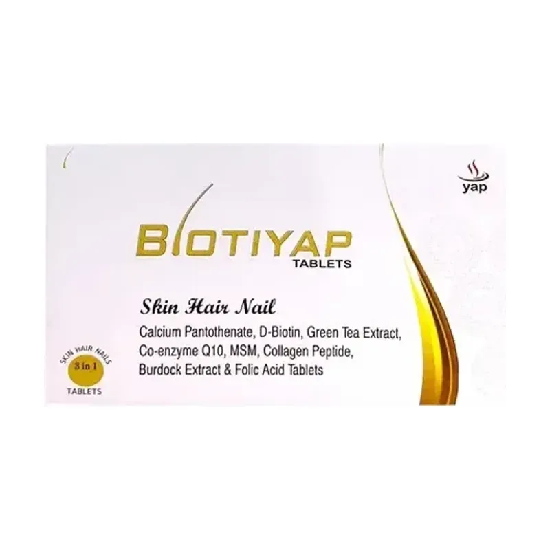 Biotiyap Tablet For Skin, Hair And Nail