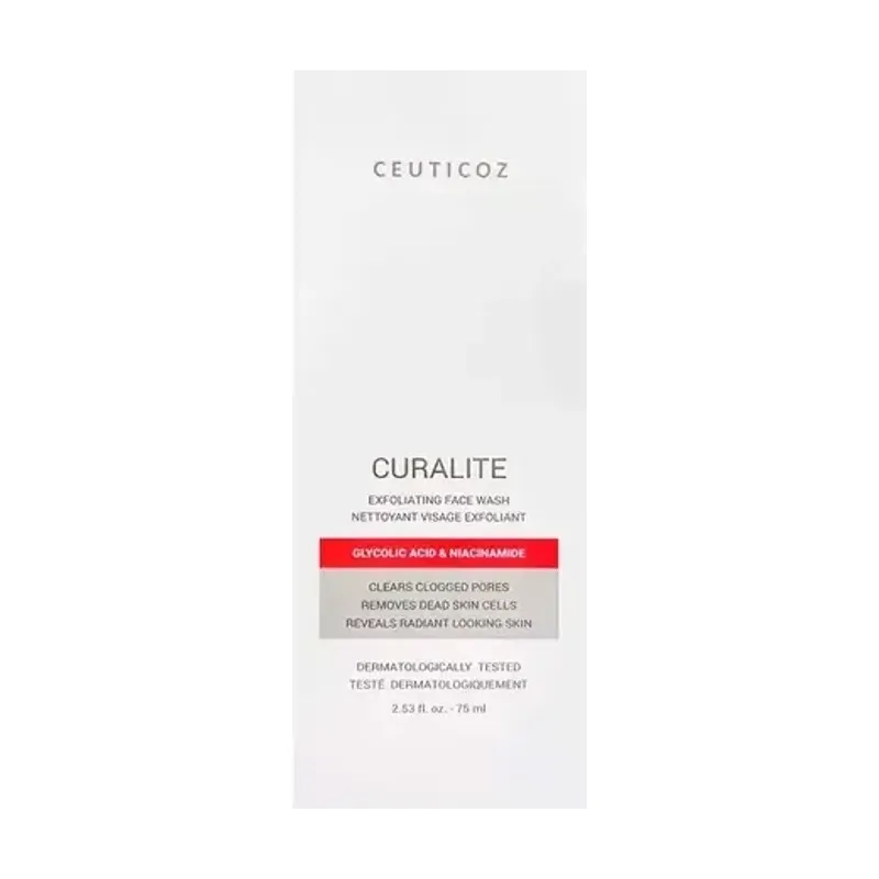 Ceuticoz Curalite Exfoliating Face Wash