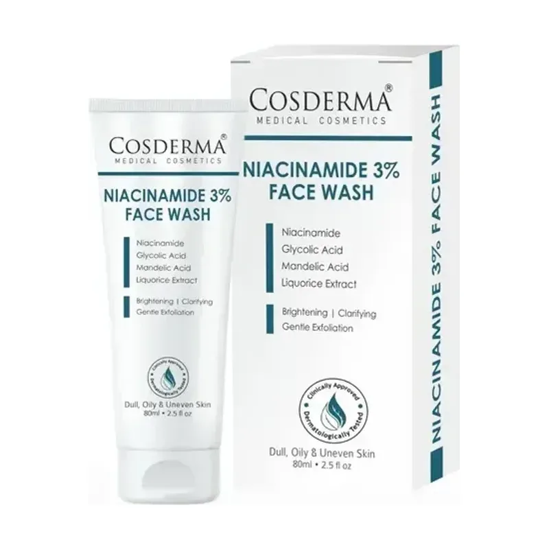 Cosderma 3% Niacinamide Brightening Face Wash