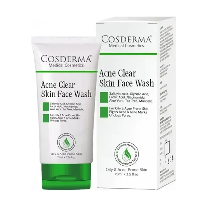 Cosderma Acne Clear Skin Face Wash