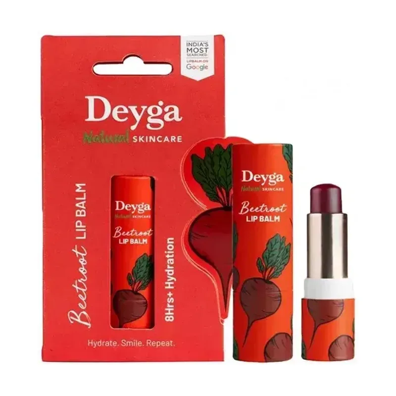 Deyga Beetroot Lip Balm 8Hrs+ Hydration