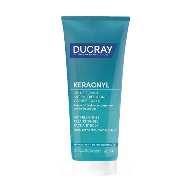 Ducray Keracnyl Gel Nettoyant Anti-Blemishes Cleansing Gel