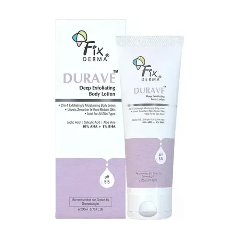 Fixderma Durave Deep Exfoliating Body Lotion
