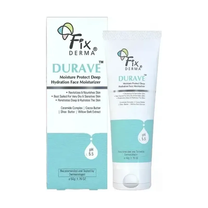 Fixderma Durave Moisture Protect Deep Hydration Face Moisturizer