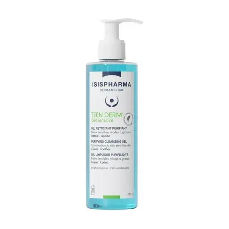 Isispharma Teen Derm Sensitive Purifying Cleansing Gel